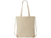 Рюкзак со шнурком Flin из хлопчатобумажной ткани плотностью 240 г/м², натуральный, арт. 5-12027600 фото 3 — Бизнес Презент