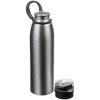 Спортивная бутылка для воды Korver, серебристая, арт. 13294.10 фото 2 — Бизнес Презент