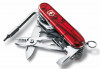 Офицерский нож CyberTool L, полупрозрачный красный, арт. 7747.55 фото 3 — Бизнес Презент