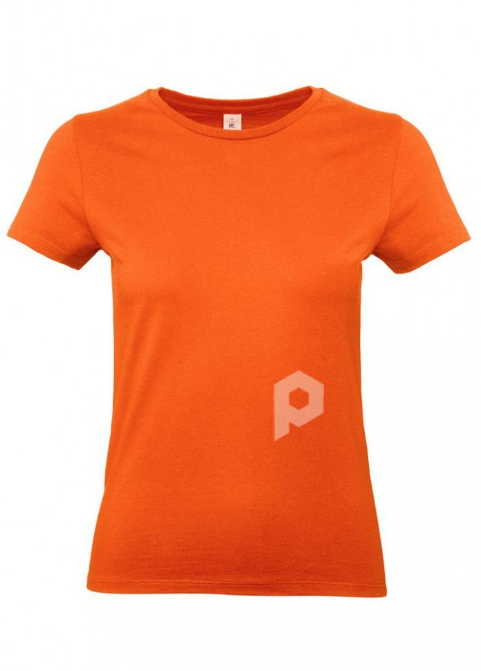Футболка женская E190 оранжевая, арт. TW04T235XS фото 1 — Бизнес Презент