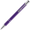 Ручка шариковая Keskus Soft Touch, фиолетовая, арт. 16425.70 фото 3 — Бизнес Презент