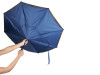 Зонт Lima 23 с обратным сложением, черный/темно-синий, арт. 10911301 фото 2 — Бизнес Презент