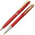 Набор: шариковая ручка и ручка-роллер PEN &amp; PEN. Pierre Cardin, красный/серебристый/золотистый