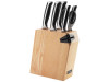 Набор из 5 кухонных ножей, ножниц и блока для ножей с ножеточкой, NADOBA, серия URSA, арт. 247261 фото 1 — Бизнес Презент