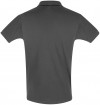 Рубашка поло мужская Perfect Men 180 темно-серая, арт. 11346384S фото 2 — Бизнес Презент