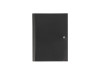 Обложка д/ежедневника, LINE D, черная гладкая телячья кожа, формат А5, арт. 7104 фото 1 — Бизнес Презент