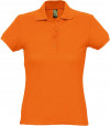 Рубашка поло женская Passion 170, оранжевая, арт. 4798.201 фото 1 — Бизнес Презент