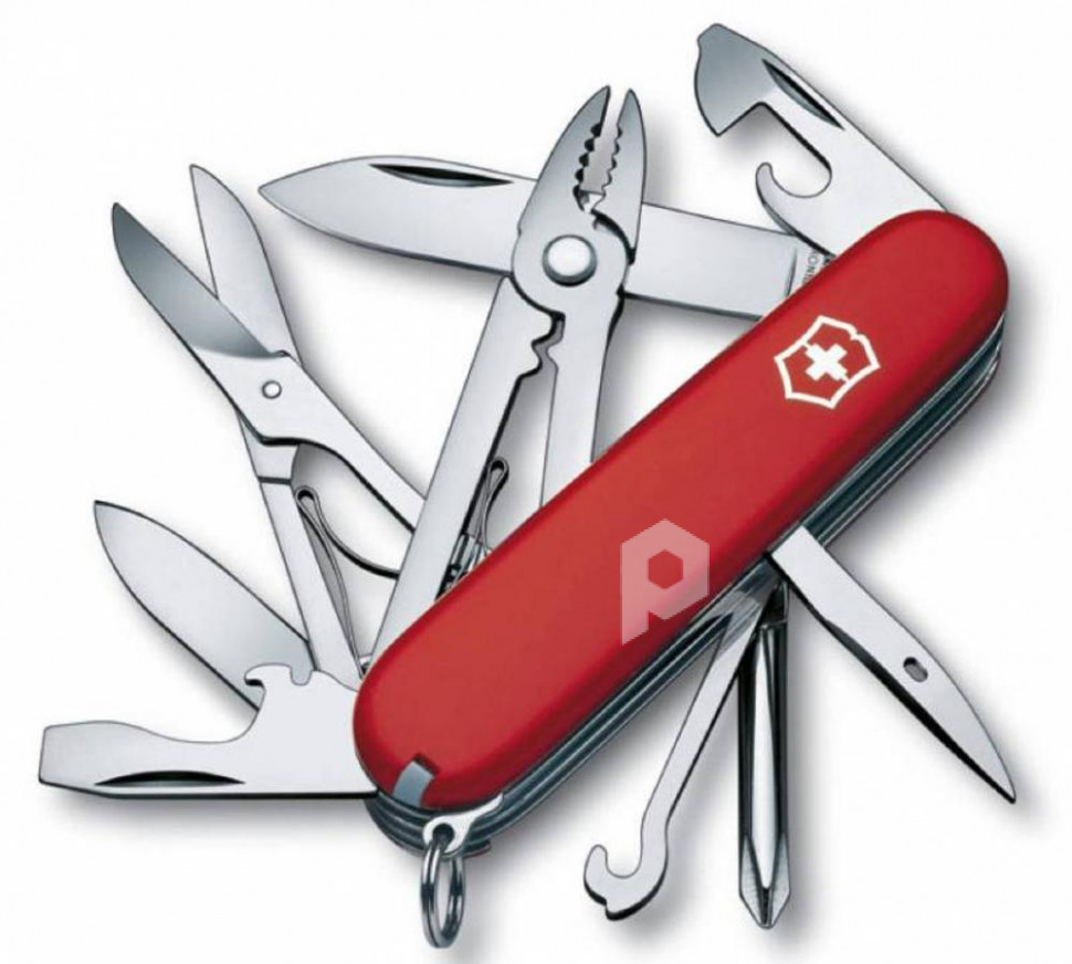 Офицерский нож Deluxe Tinker 91, красный, арт. 7758.50 фото 1 — Бизнес Презент