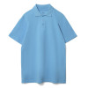Рубашка поло Virma Light, голубая, арт. 2024.141 фото 10 — Бизнес Презент