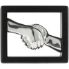 Награда «Рукопожатие», черная, арт. 10461.01 фото 2 — Бизнес Презент
