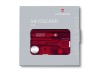 Швейцарская карточка VICTORINOX SwissCard Lite, 13 функций, полупрозрачная красная, арт. 601198 фото 3 — Бизнес Презент