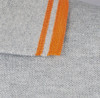 Рубашка поло женская Pasadena Women 200 с контрастной отделкой, серый меланж c оранжевым, арт. 5852.121 фото 4 — Бизнес Презент