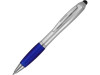 Ручка-стилус шариковая Nash, серебристый/синий, арт. 10678500 фото 1 — Бизнес Презент