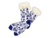 Домашние носки женские, синий, арт. 790812 фото 1 — Бизнес Презент