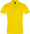 Рубашка поло мужская Perfect Men 180 желтая, арт. 11346301S фото 1 — Бизнес Презент