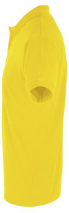 Рубашка поло мужская Perfect Men 180 желтая, арт. 11346301S фото 3 — Бизнес Презент