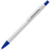 Ручка шариковая Chromatic White, белая с синим, арт. 25111.46 фото 1 — Бизнес Презент