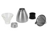 Кофеварка POUR OVER, 1000 мл, серебристый/черный, арт. 842081 фото 4 — Бизнес Презент