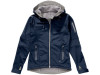 Куртка софтшел Match женская, темно-синий/серый, арт. 3330749S фото 3 — Бизнес Презент