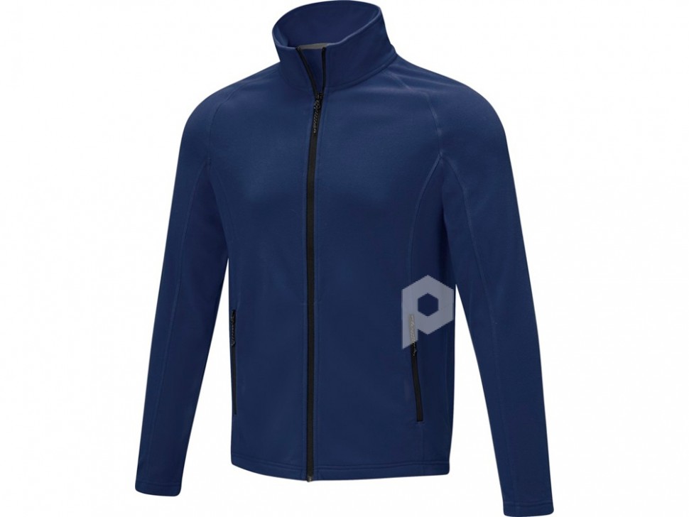 Мужская флисовая куртка Zelus, темно-синий, арт. 3947455XL фото 1 — Бизнес Презент