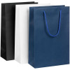 Пакет бумажный Waski M, синий, арт. 20969.40 фото 3 — Бизнес Презент