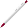 Ручка шариковая Chromatic White, белая с красным, арт. 25111.56 фото 2 — Бизнес Презент