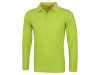 Рубашка поло Point мужская с длинным рукавом, зеленое яблоко, арт. 3310668L фото 1 — Бизнес Презент