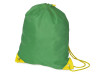 Рюкзак- мешок Clobber, зеленый/желтый, арт. 956053 фото 1 — Бизнес Презент