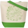 Холщовая сумка Flower Power, ярко-зеленая, арт. 70423.90 фото 1 — Бизнес Презент