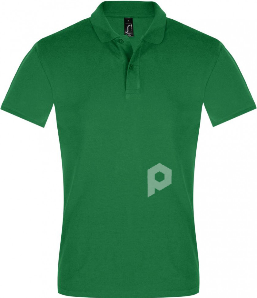 Рубашка поло мужская Perfect Men 180 ярко-зеленая, арт. 11346272S фото 1 — Бизнес Презент