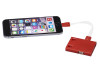 USB Hub и кабели 3-в-1, красный, арт. 13427502 фото 2 — Бизнес Презент