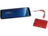 USB Hub и кабели 3-в-1, красный, арт. 13427502 фото 3 — Бизнес Презент