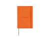 Блокнот Notebook, оранжевая искусcтвенная кожа с логотипом Dupont, формат А5, бумага: линованная, арт. 7117 фото 1 — Бизнес Презент