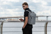 Рюкзак для ноутбука Onefold, серый, арт. 10084.10 фото 11 — Бизнес Презент