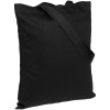 Холщовая сумка BrighTone, черная с черными ручками, арт. 10766.33 фото 1 — Бизнес Презент