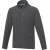 Мужская флисовая куртка Amber на молнии из переработанных материалов по стандарту GRS, storm grey