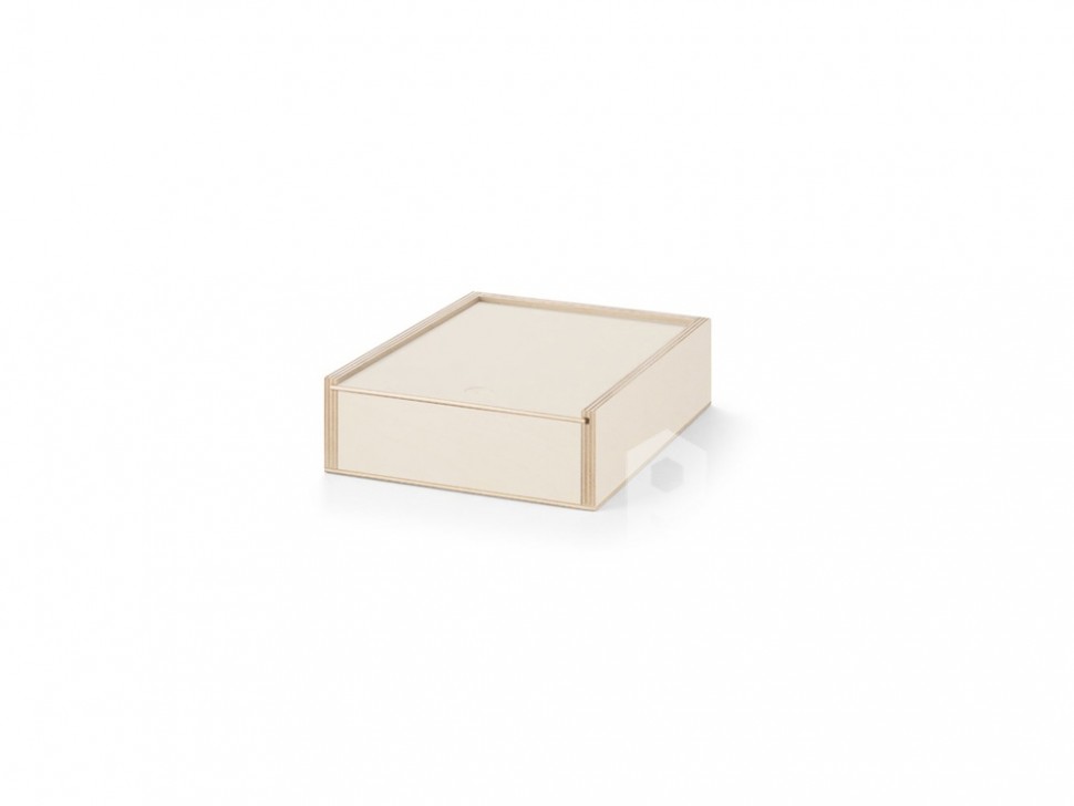 Деревянная коробка BOXIE WOOD S, натуральный, арт. 94940-160 фото 1 — Бизнес Презент