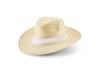 EDWARD RIB Шляпа из натуральной соломы, белый, арт. 99085-106 фото 1 — Бизнес Презент