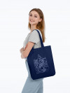 Холщовая сумка «Кетцалькоатль», темно-синяя, арт. 70285.40 фото 3 — Бизнес Презент