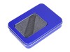 Металлическая коробочка G04 синего цвета с прозрачным окошком, арт. 6027.02 фото 1 — Бизнес Презент