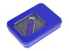 Металлическая коробочка G04 синего цвета с прозрачным окошком, арт. 6027.02 фото 2 — Бизнес Презент