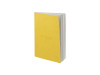 Блокнот Notebook, желтая искусcтвенная кожа с логотипом Dupont, формат А5, бумага: линованная, арт. 7118 фото 3 — Бизнес Презент