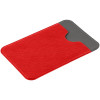 Чехол для карты на телефон Devon, красный с черным, арт. 15605.50 фото 7 — Бизнес Презент