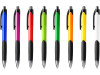 Ручка пластиковая шариковая DANTE, черный/папоротник, арт. BL8096TA226 фото 3 — Бизнес Презент