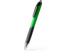 Ручка пластиковая шариковая DANTE, черный/папоротник, арт. BL8096TA226 фото 5 — Бизнес Презент