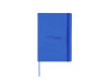 Блокнот Notebook, голубая искусcтвенная кожа с логотипом Dupont, формат А5, бумага: линованная, арт. 7119 фото 1 — Бизнес Презент