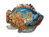 Деревянный пазл Обитаемая рыба, 130 деталей, арт. 212881 фото 2 — Бизнес Презент