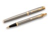 Набор Parker IM Core Brushed Metal GT: ручка шариковая, ручка роллер, арт. 2093217 фото 2 — Бизнес Презент