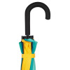 Зонт-трость «Спектр», бирюзовый с желтым, арт. 5380.48 фото 4 — Бизнес Презент