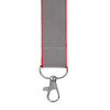Лента светоотражающая Interlevel, красная с серым, арт. 16136.15 фото 5 — Бизнес Презент
